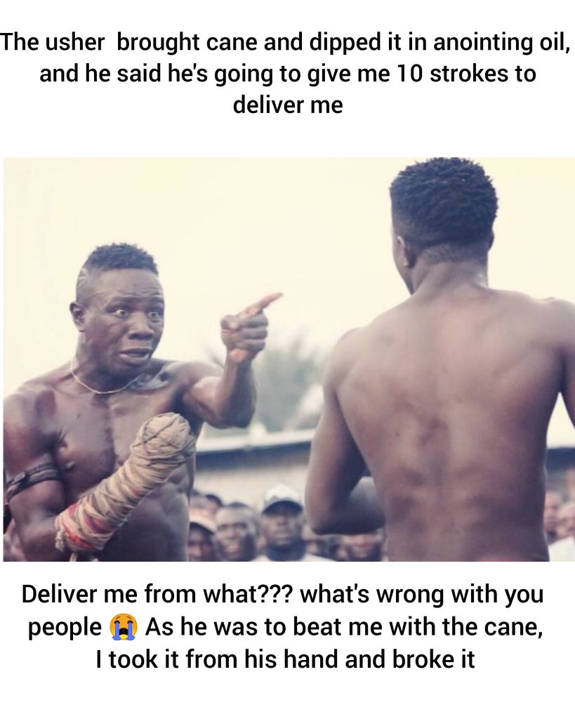 How I got kicked out from church today because of food broke11