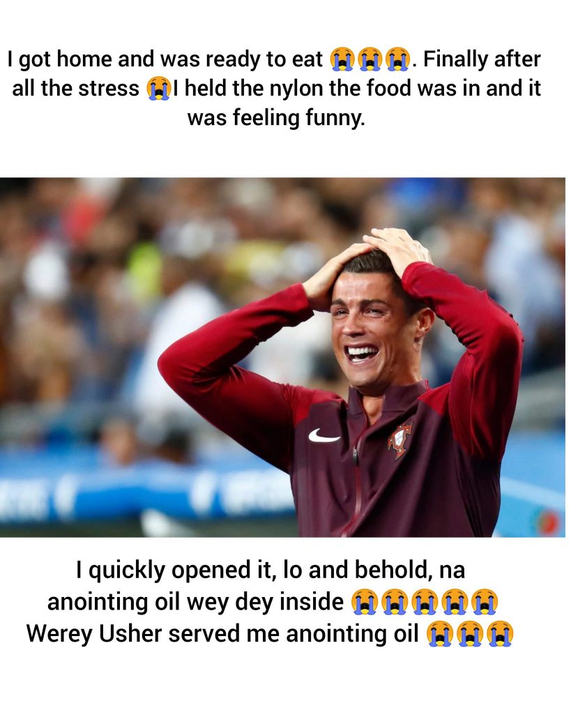 How I got kicked out from church today because of food broke13