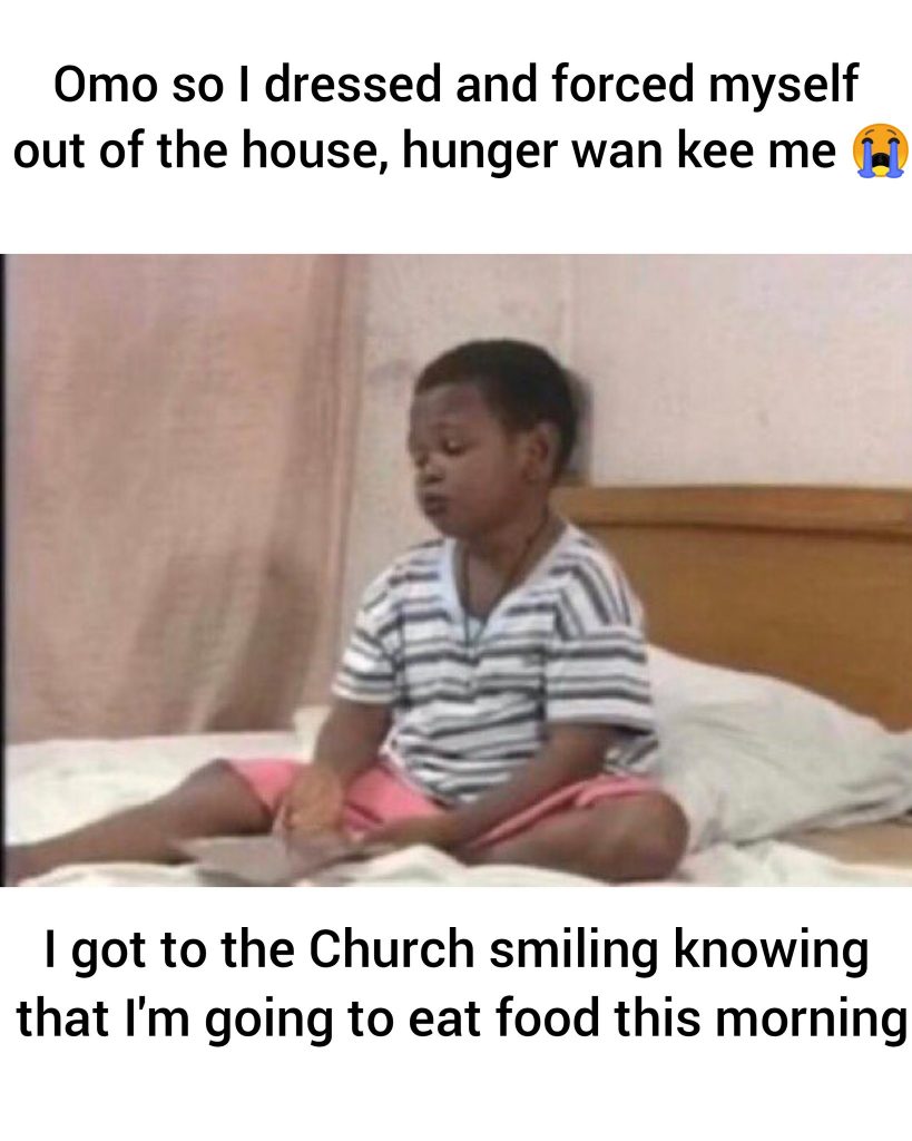 How I got kicked out from church today because of food broke2