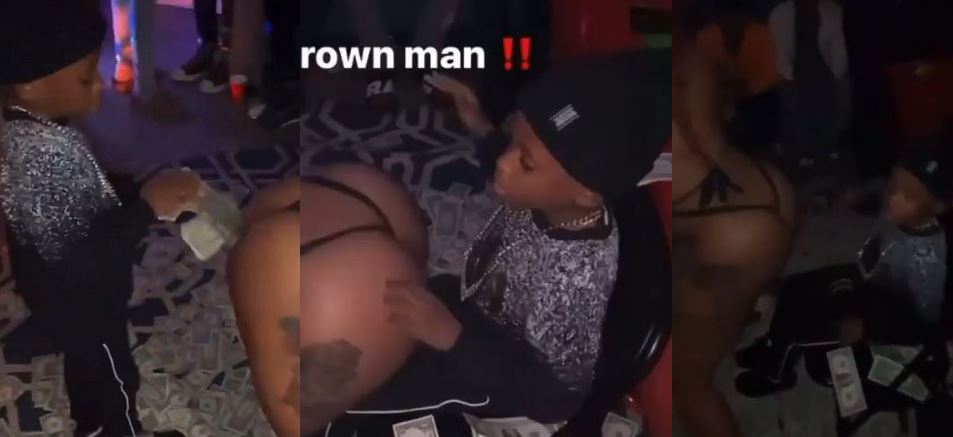 Outrage! 5-year-old boy caught doing this with a stripper at a club sto4