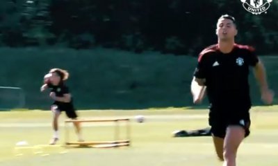 ronaldo training at Man Utd video 2021
