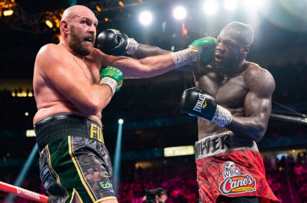 Tyson Fury vs Deontay Wilder fight