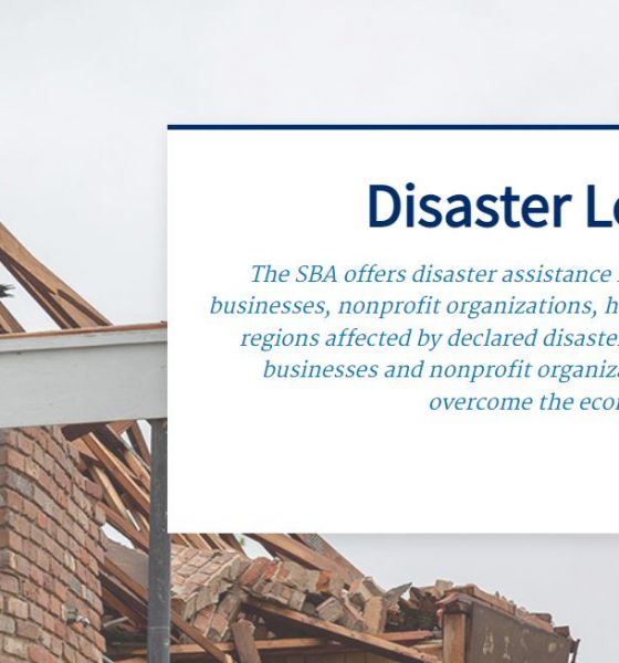 SBA disaster loan website