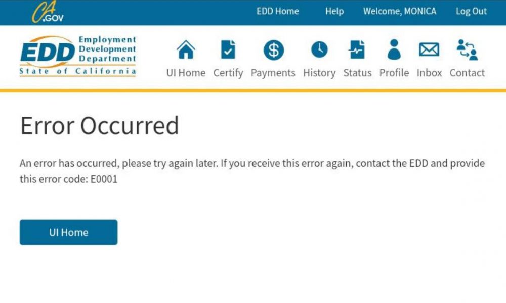 E0001 Error