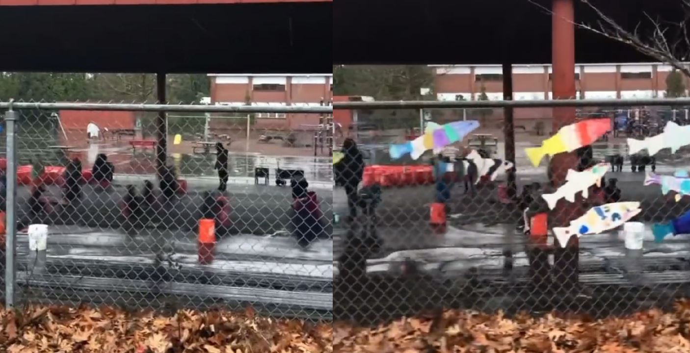 Oregon Kindergarten 40 degree weather