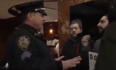 Trump NYC restaurant antivaxxers