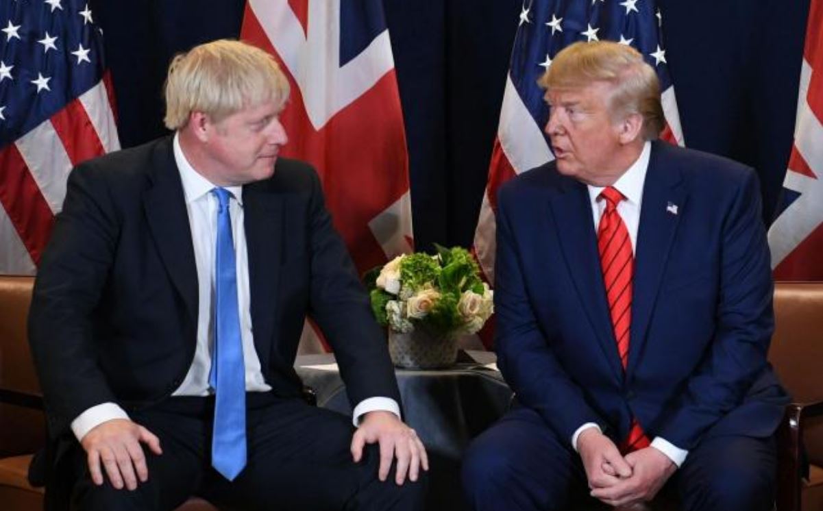 Trump boris johnson