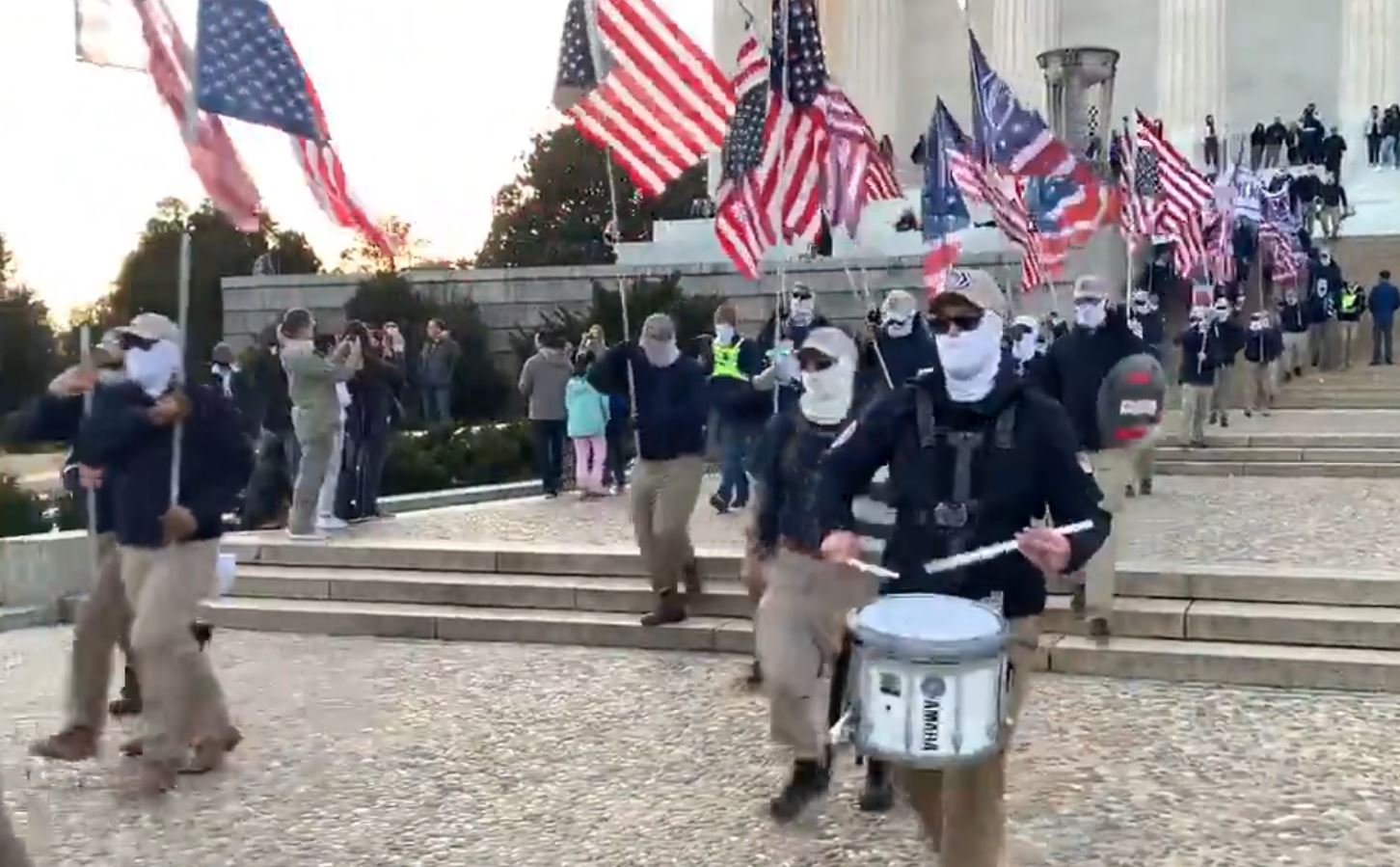 lincoln memorial patriot front