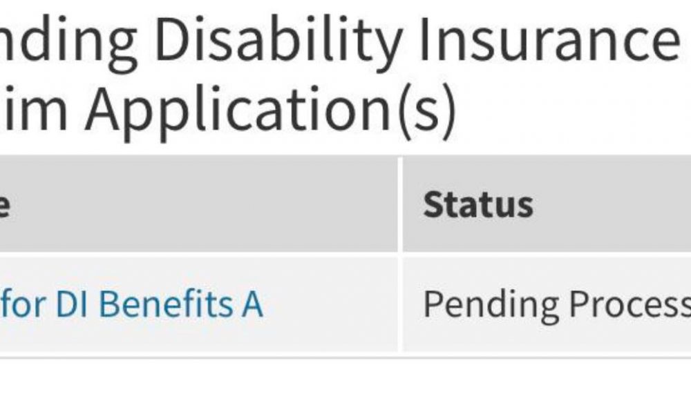 sdi pending claim