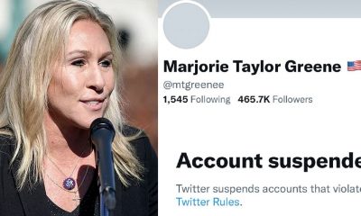 Marjorie Taylor Greene twitter suspended