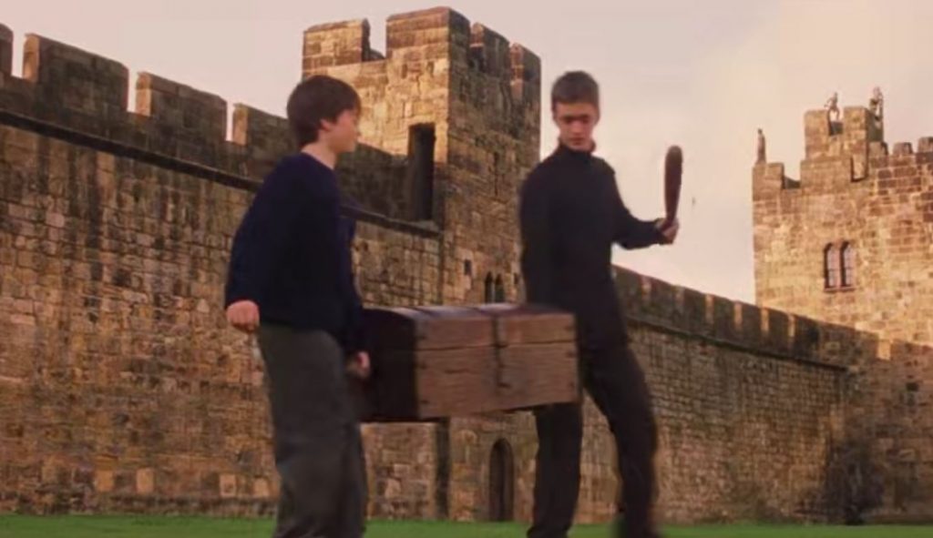 harry potter quidditch match