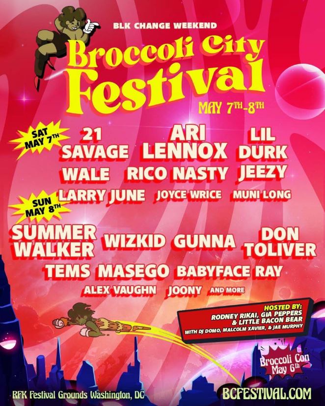 Broccoli City Festival lineup
