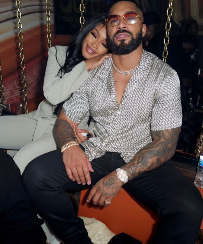 Miracle Watts and Tyler Lepley