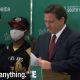 Ron DeSantis USF mask