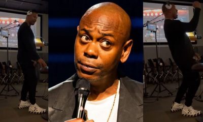 Jamie Foxx impersonates Dave Chappelle