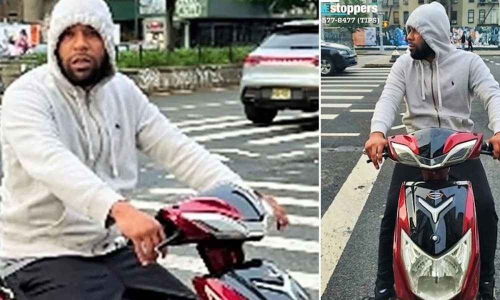 Scooter rider hit-and-run