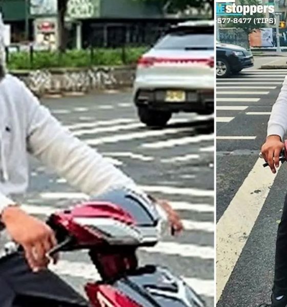 Scooter rider hit-and-run
