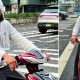 Scooter rider hit-and-run