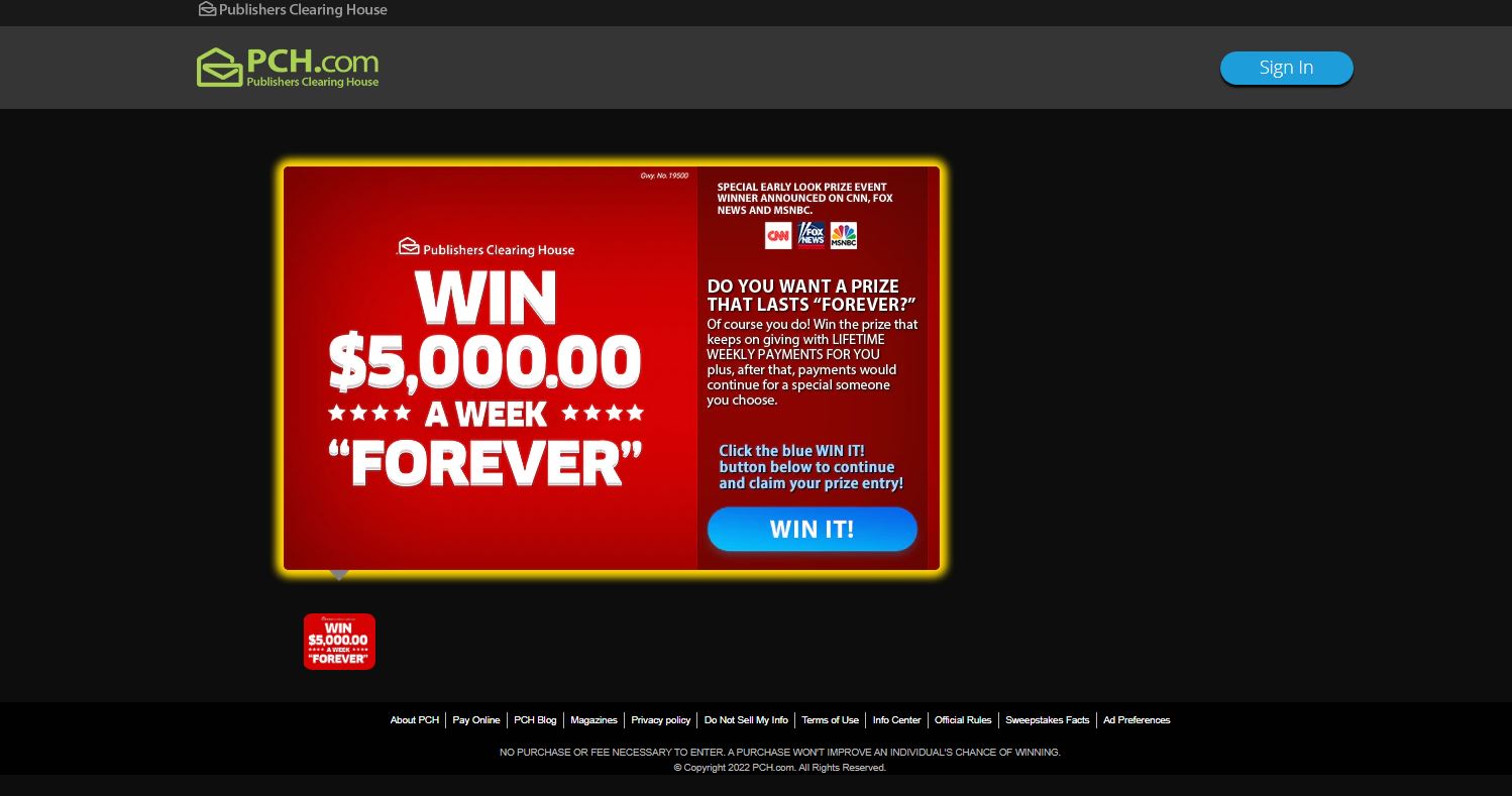 Publishers Clearing House