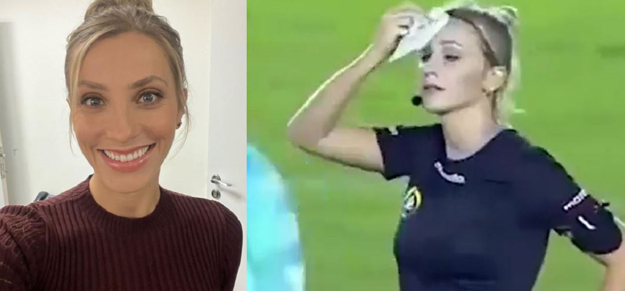 Referee Fernanda Colombo