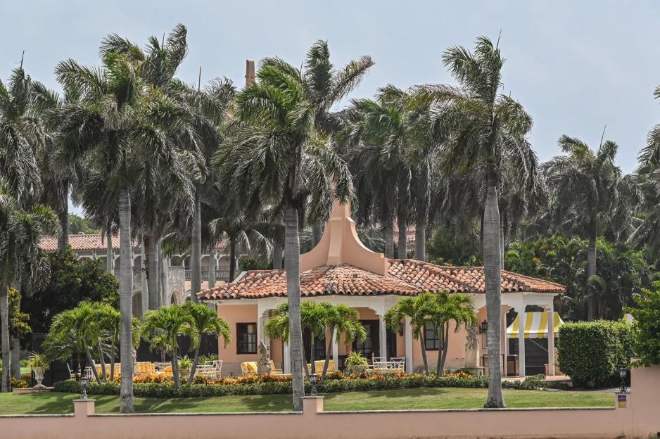 Trumps residence at Mar a Lago
