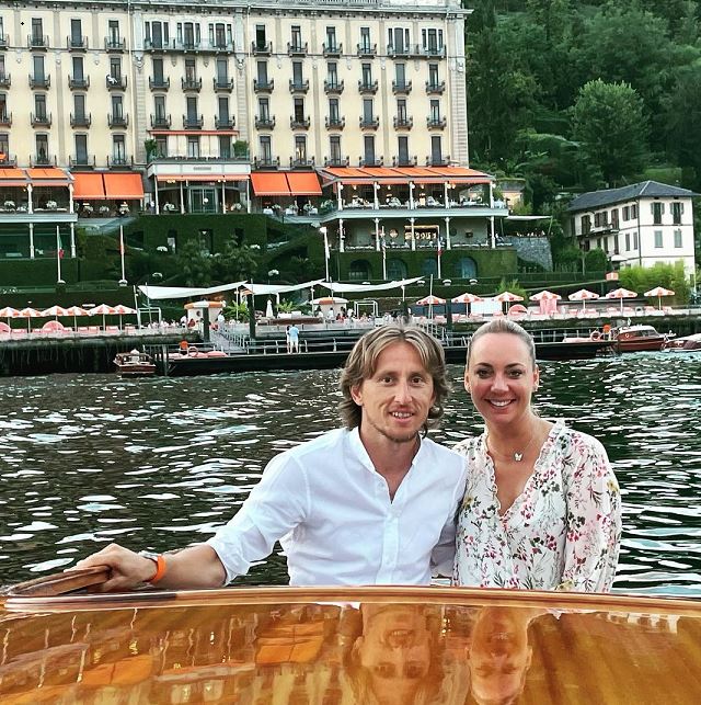 Luka Modric and wife
