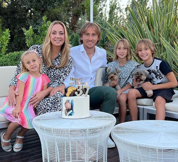 Luka Modric family