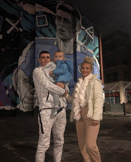 Phil Foden girlfriend and son