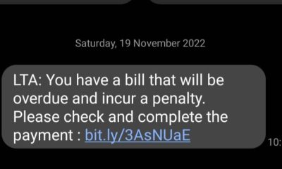 LTA scam message
