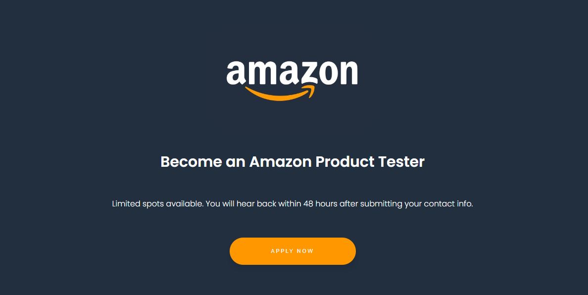 amazon product tester