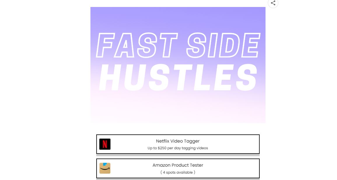 fastsidehustles