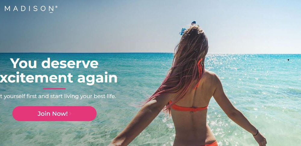 Ashley Madison website